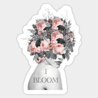 Flower Blooming Sticker